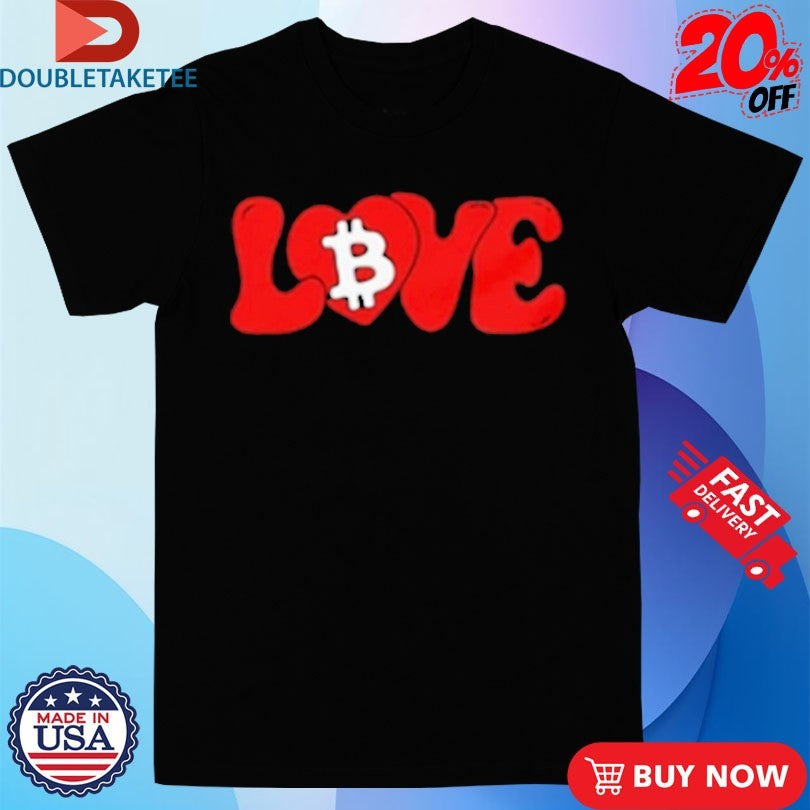 Official Bitcoin Love Heart Shirts