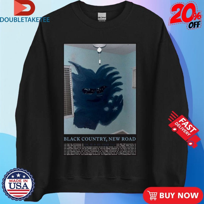 Official Black Country New Road UK IE EU Tour 2025 Dates Shirts