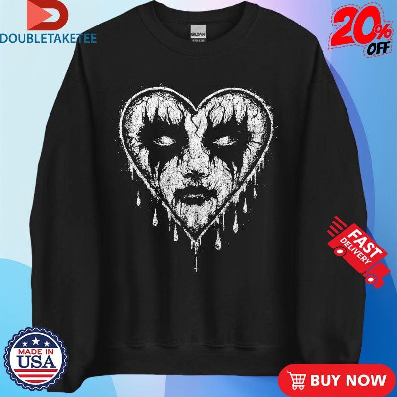 Official Blackcraft Cult Corpse Paint Heart Shirts