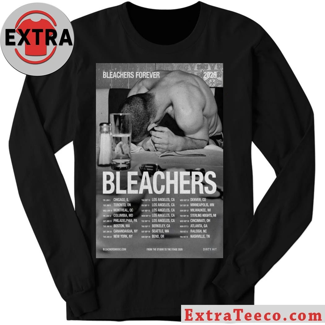 Official Bleachers Band Forever Tour 2026 Poster Shirt