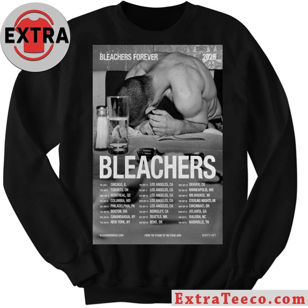 Official Bleachers Band Forever Tour 2026 Poster Shirt