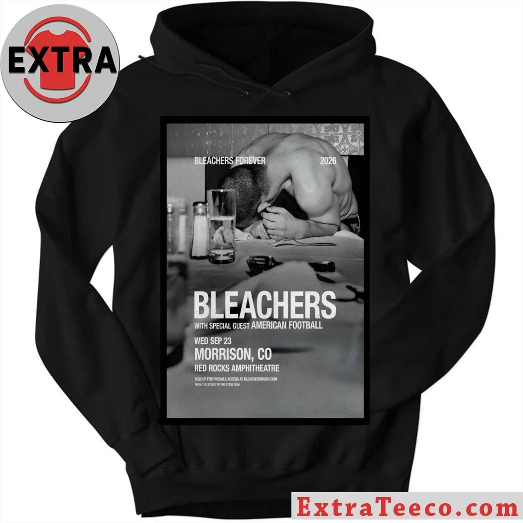 Official Bleachers Sept 23 2026 Red Rocks Amphitheatre In Morrison CO Poster Shirt