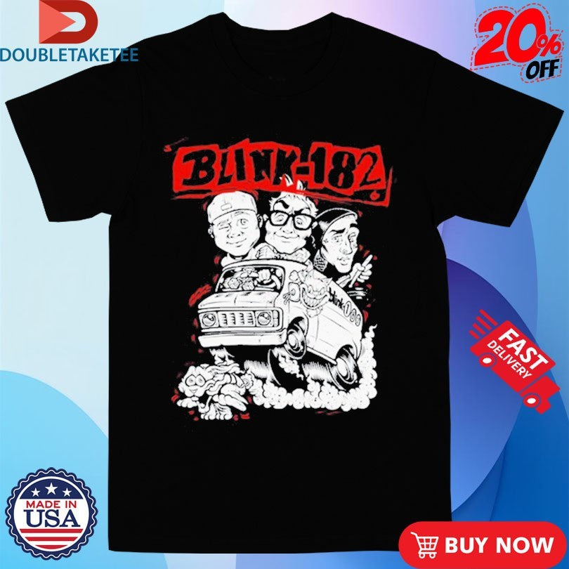 Official Blink 182 On The Road Shirts