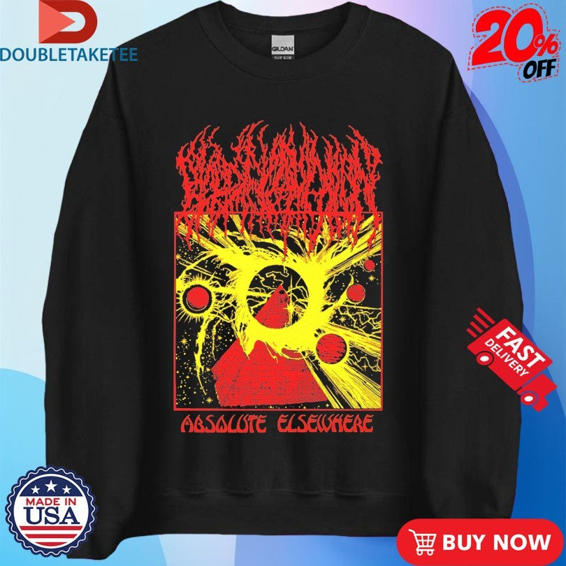 Official Blood Incantation Absolute Elsewhere Pyramid Alignment Shirts