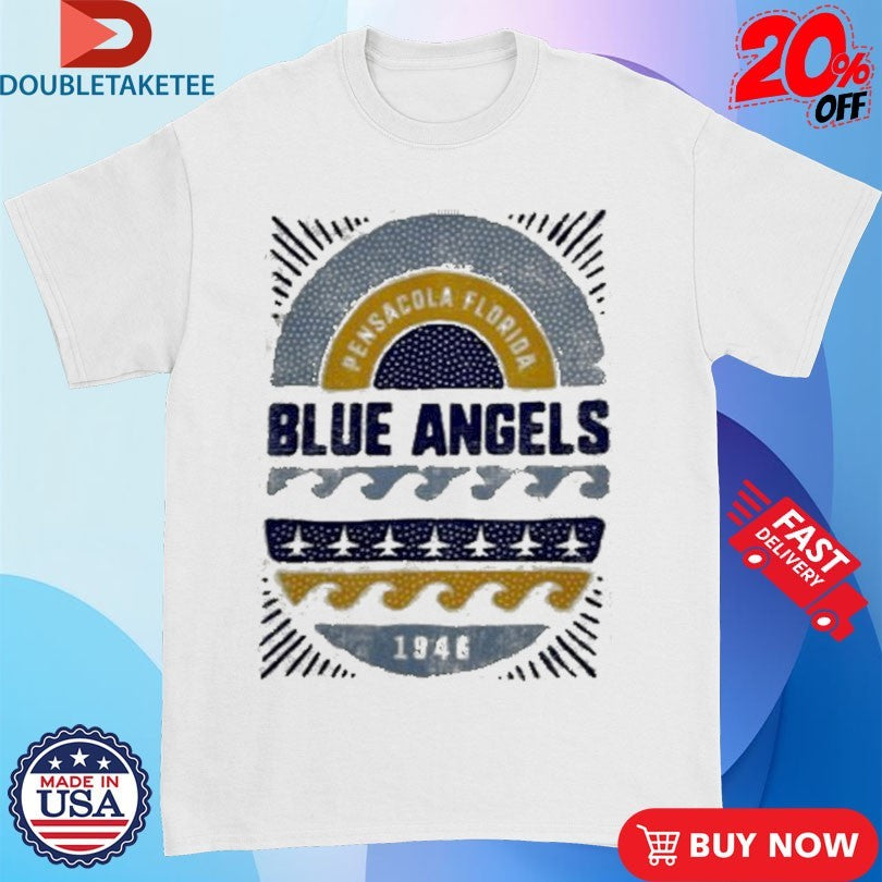 Official Blue Angels Pensacola Florida Artsy 1946 Shirts