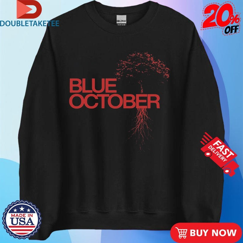 Official Blue October Tree Roots Shirts