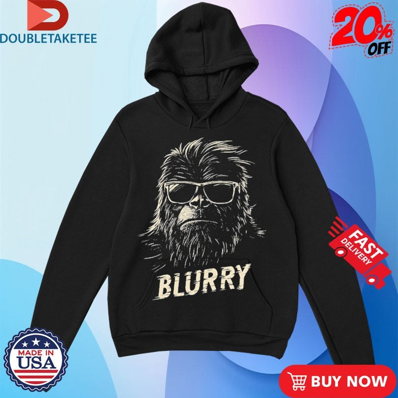 Official Blurry Creatures Cool Breeze Bigfoot Shirts
