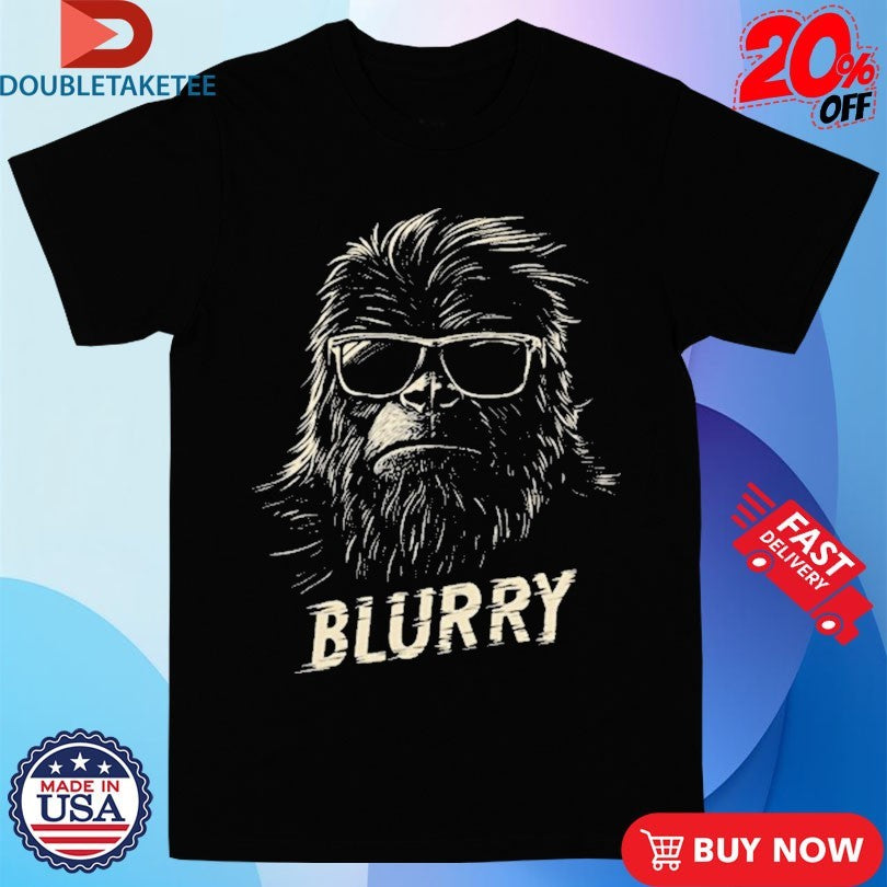 Official Blurry Creatures Cool Breeze Bigfoot Shirts