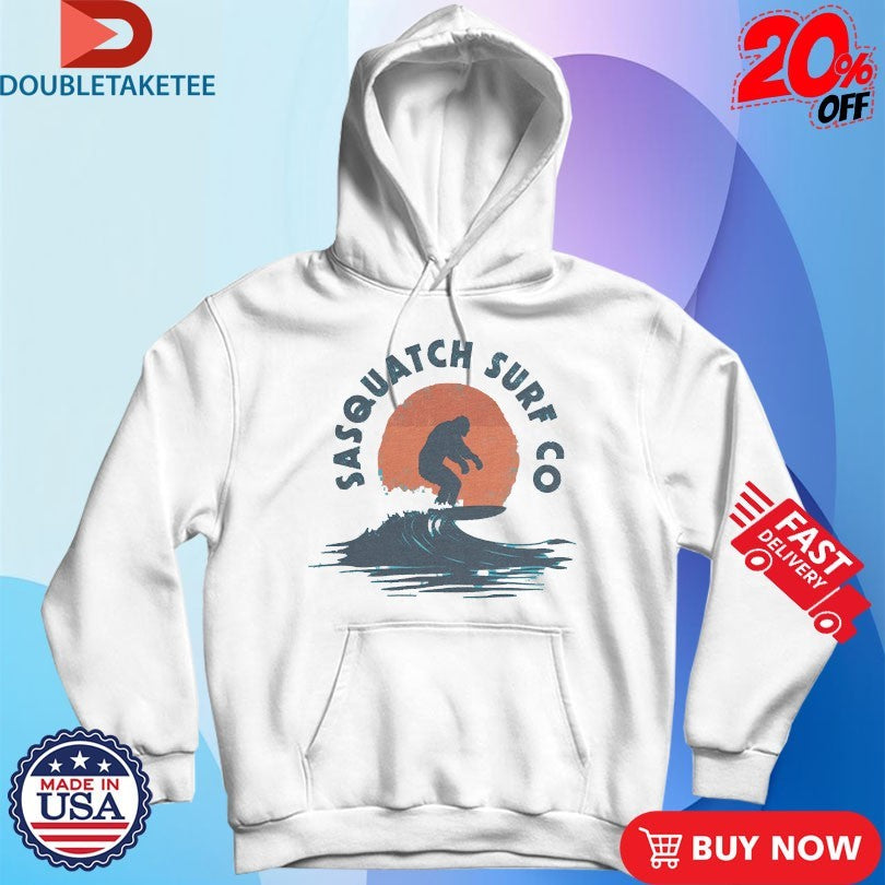 Official Blurry Creatures Sasquatch Surf Co Shirts
