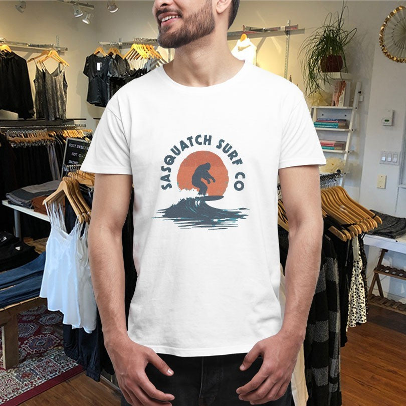Official Blurry Creatures Sasquatch Surf Co Shirts