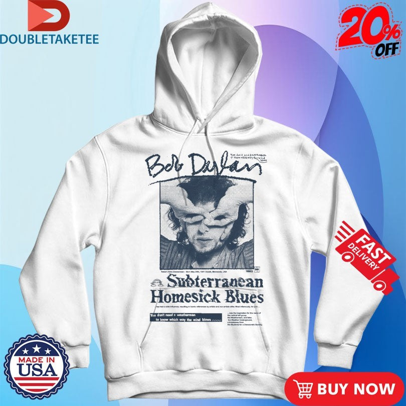Official Bob Dylan Subterranean Homesick Blues Shirts