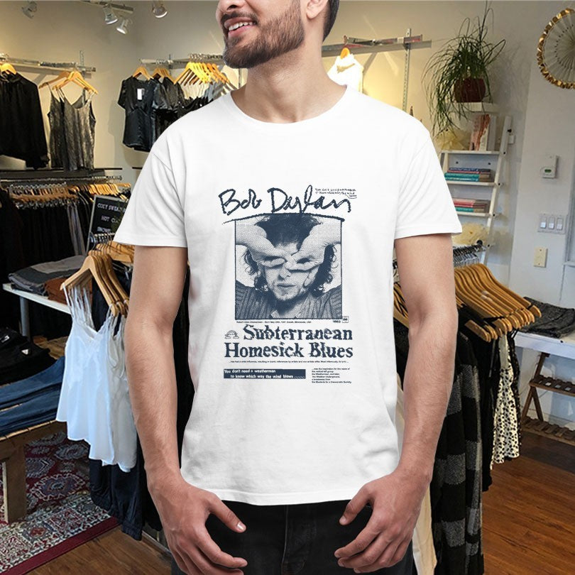 Official Bob Dylan Subterranean Homesick Blues Shirts