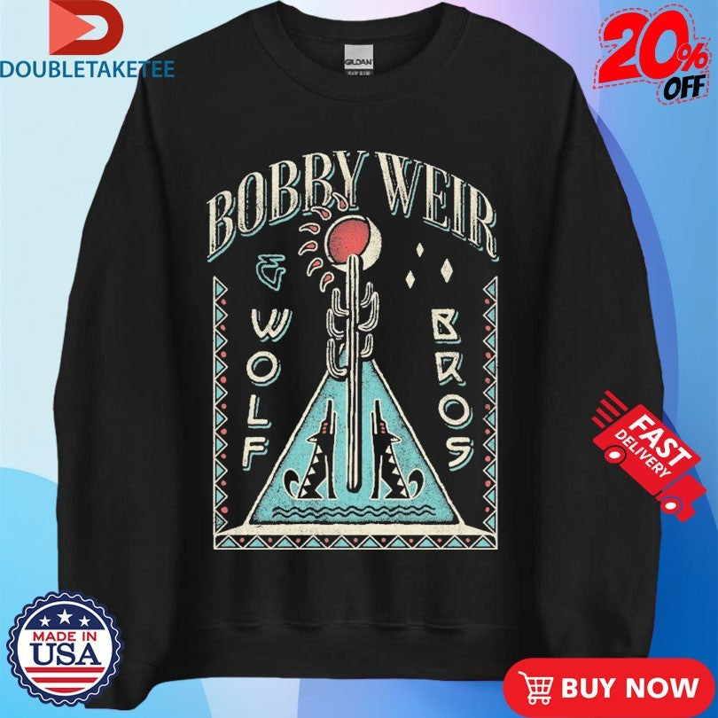 Official Bobby Weir Wolf Bros Desert Wolf Shirts