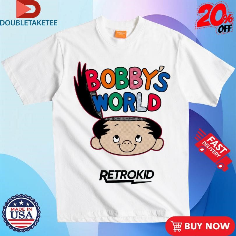 Official Bobby’s World Logo Retrokid Shirts