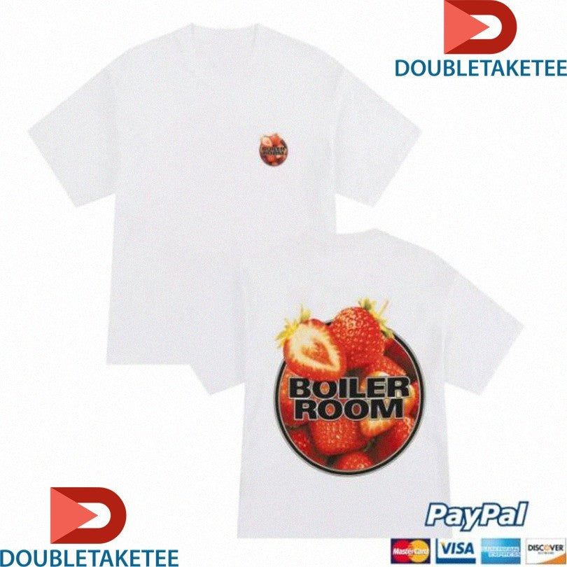 Official Boiler Room Strawberry Logo Shirts