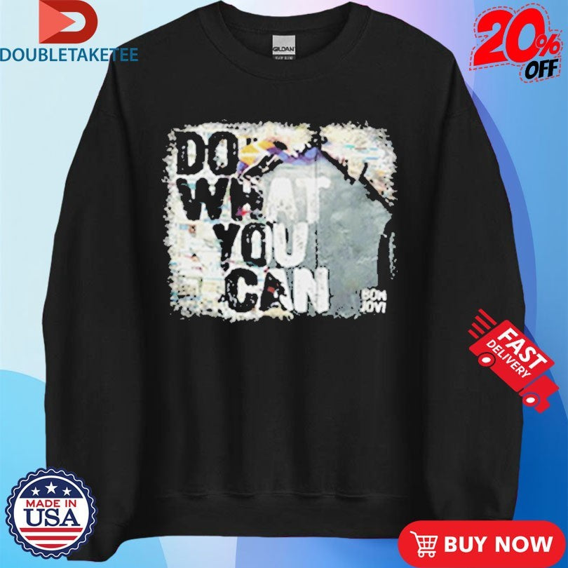 Official Bon Jovi Do What You Can Shirts