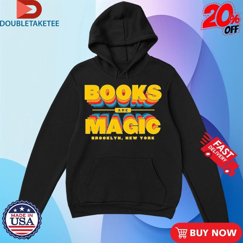 Official Books Are Magic Brooklyn New York Marquee Shirts