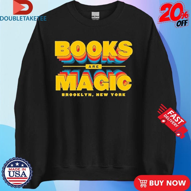 Official Books Are Magic Brooklyn New York Marquee Shirts
