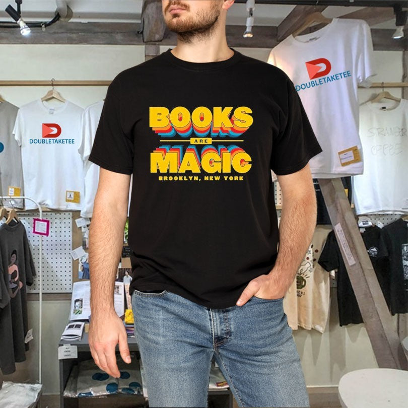 Official Books Are Magic Brooklyn New York Marquee Shirts