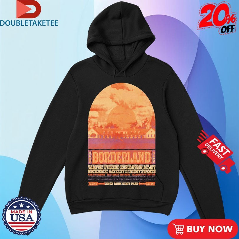 Official Borderland Festival September 12-14, 2025 Knox Farm State Park in East Aurora New York Shirts