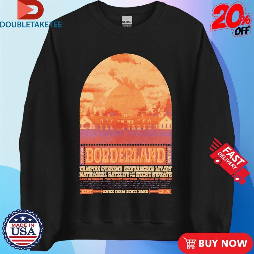 Official Borderland Festival September 12-14, 2025 Knox Farm State Park in East Aurora New York Shirts