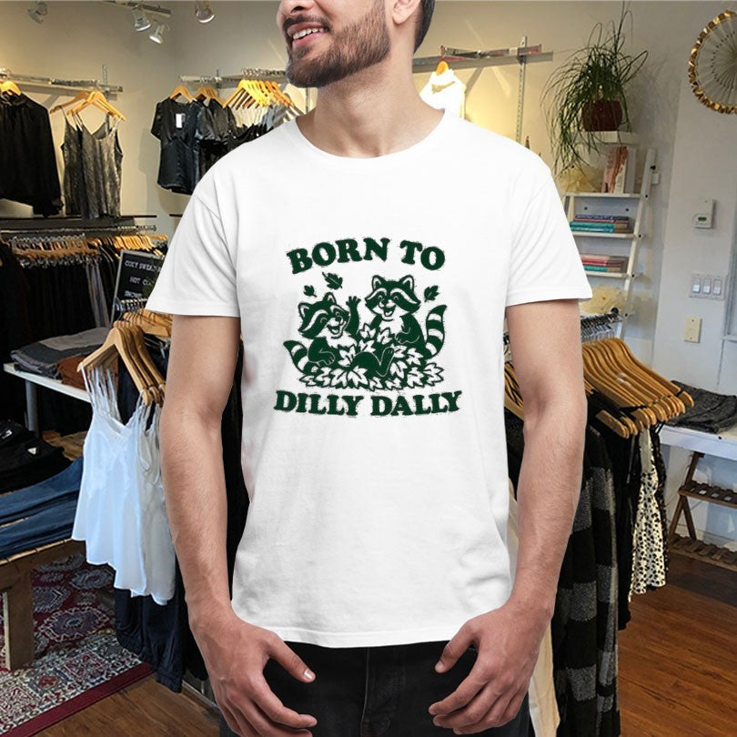 Official Born To Dilly Dally Raccoons Shirts