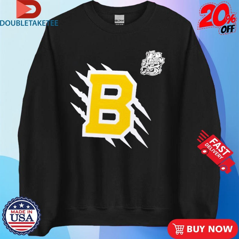 Official Boston Bruins 2026 NHL Stadium Series Secondary Logo Scratch Shirts