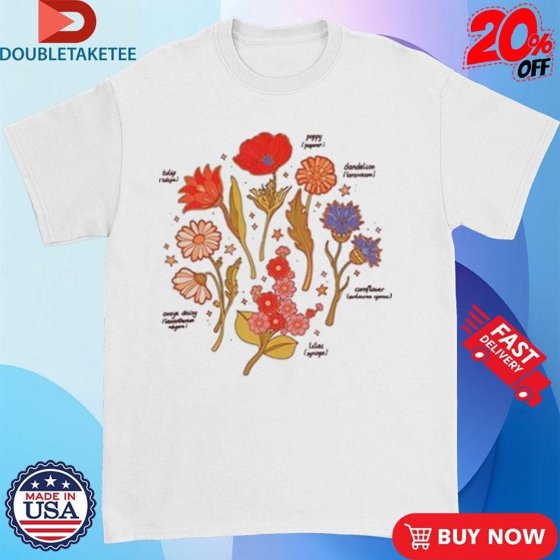 Official Botanical Revival Tulip Poppy Shirts