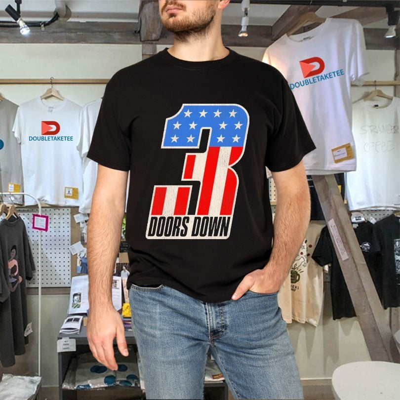 Official Brad Arnold 3 Doors Down Logo Shirts