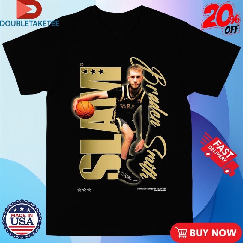 Official Braden Smith Purdue Boilermakers SLAM Script Remix  Shirts