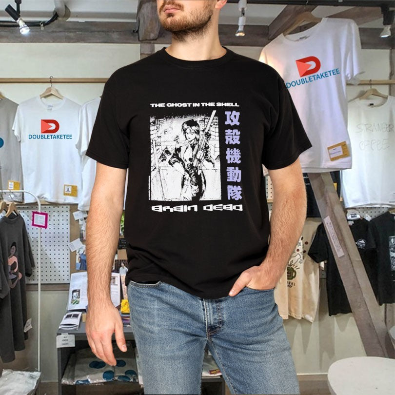 Official Brain Dead x Ghost In The Shell Shirts