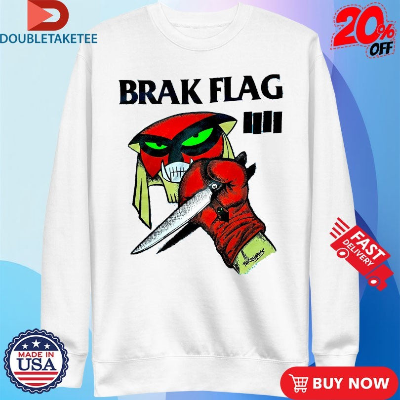 Official Brak Flag Thrillhaus Knife Shirts