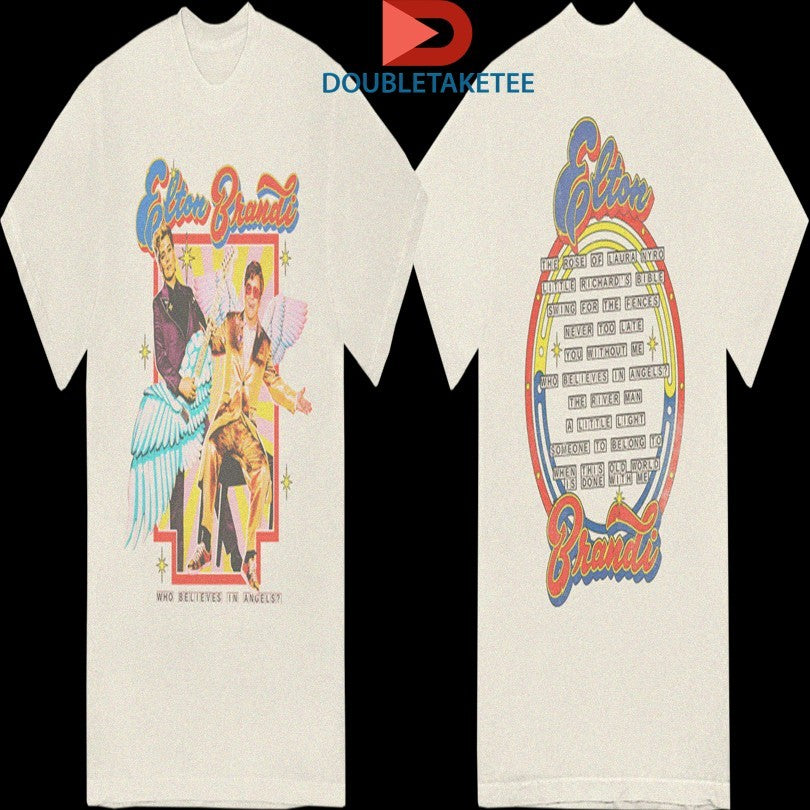 Official Brandi Carlile Who Believes In Angels Tracklist Shirts