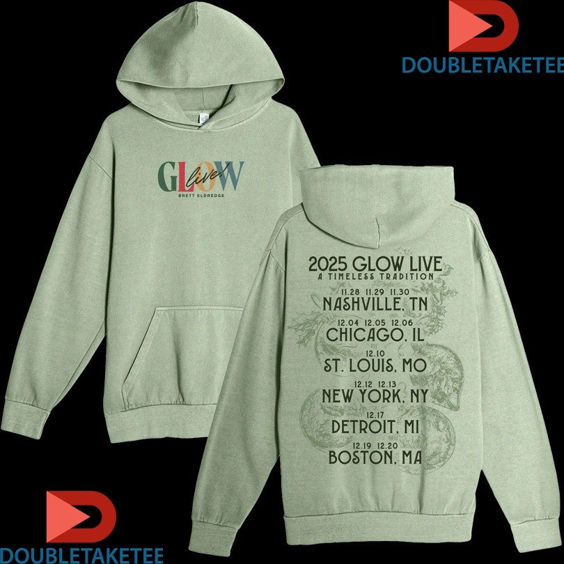 Official Brett Eldredge Grow Live 2025 Tour Shirts