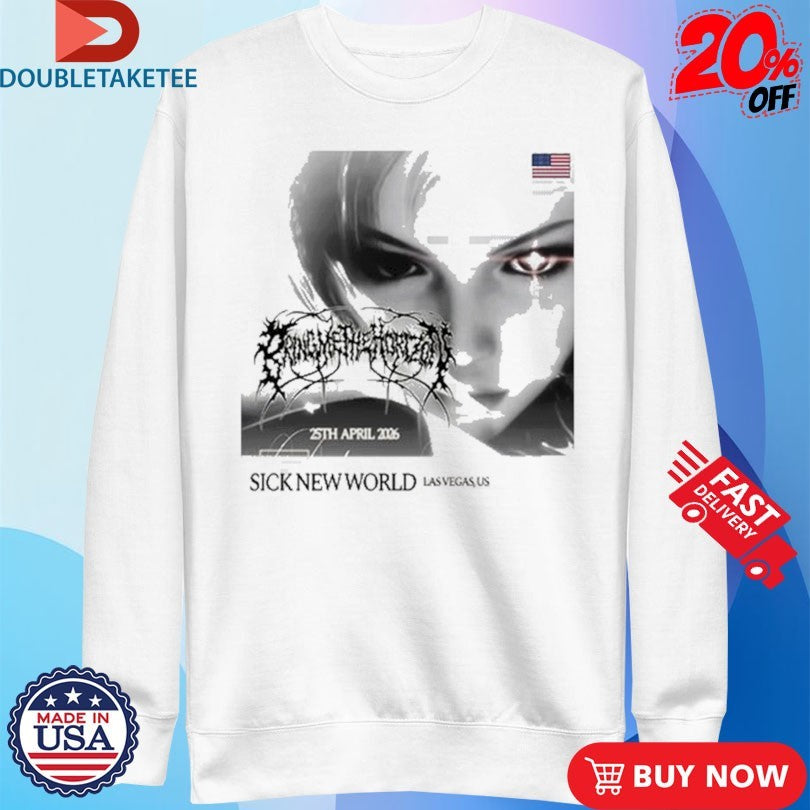 Official Bring Me The Horizon At Sick New World On April 25 2026 Las Vegas US Shirts