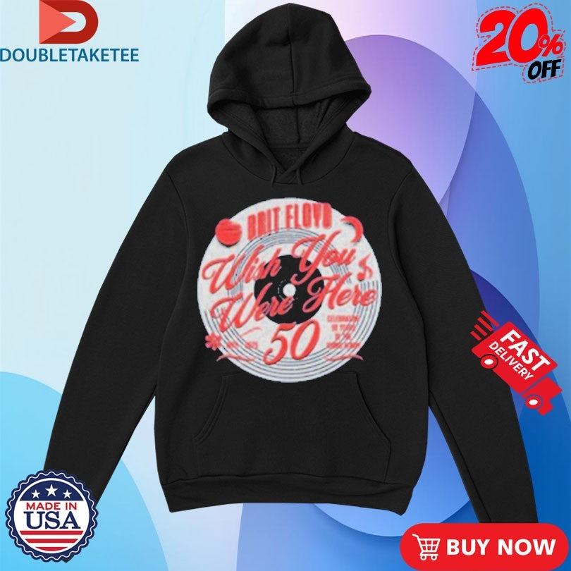 Official Brit Floyd Wish You Were Here 50 CD Shirts