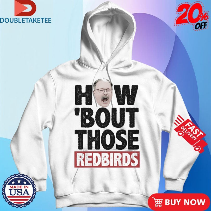 Official Brock Spack How ‘Bout Those Illinois State Redbirds Head T-shirt!s