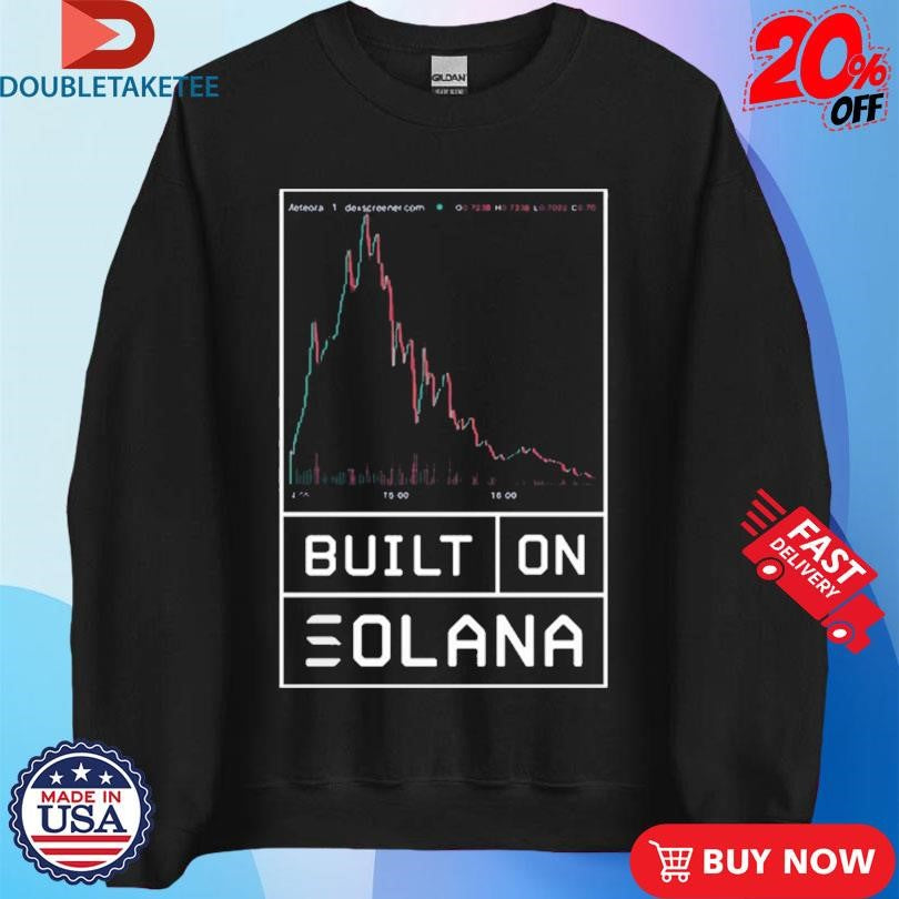 Official Built On Solana Stock Shirts