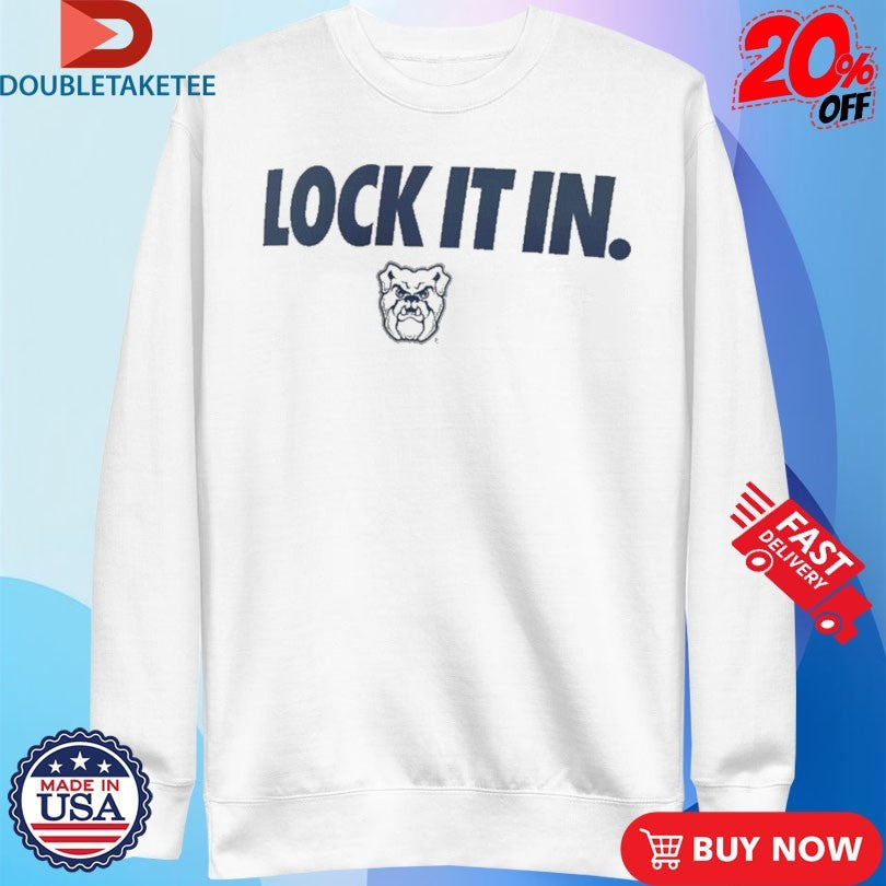 Official Butler Bulldogs Lock It In Shirts