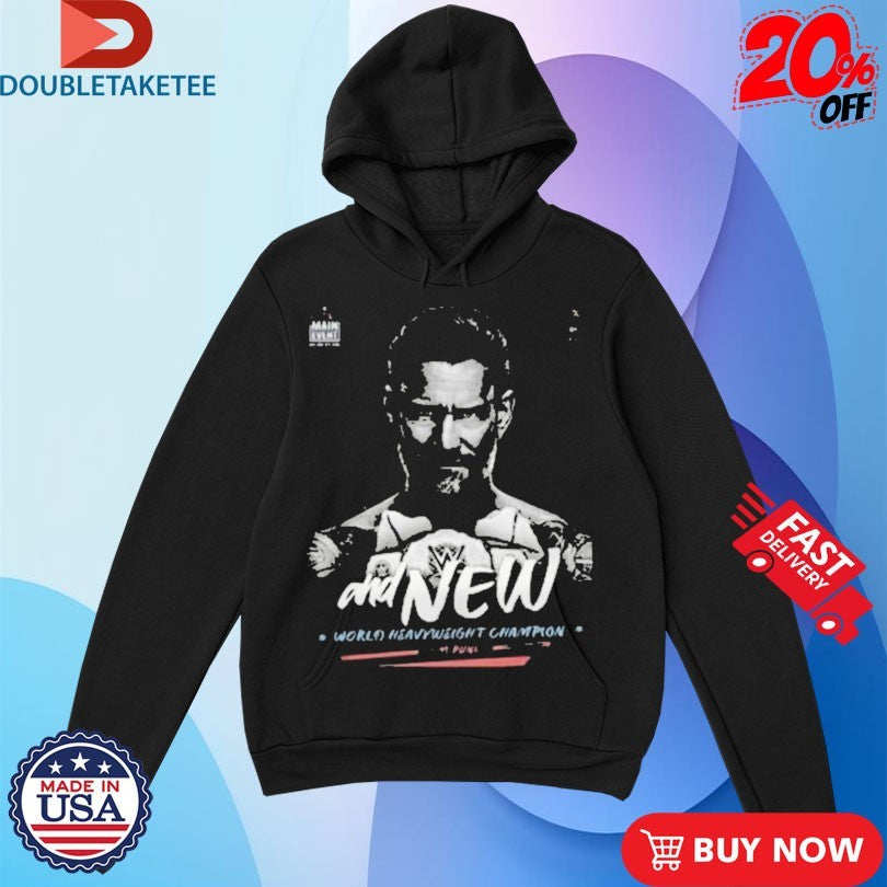 Official CM Punk ’25 And New World Heavyweight Champion Shirts