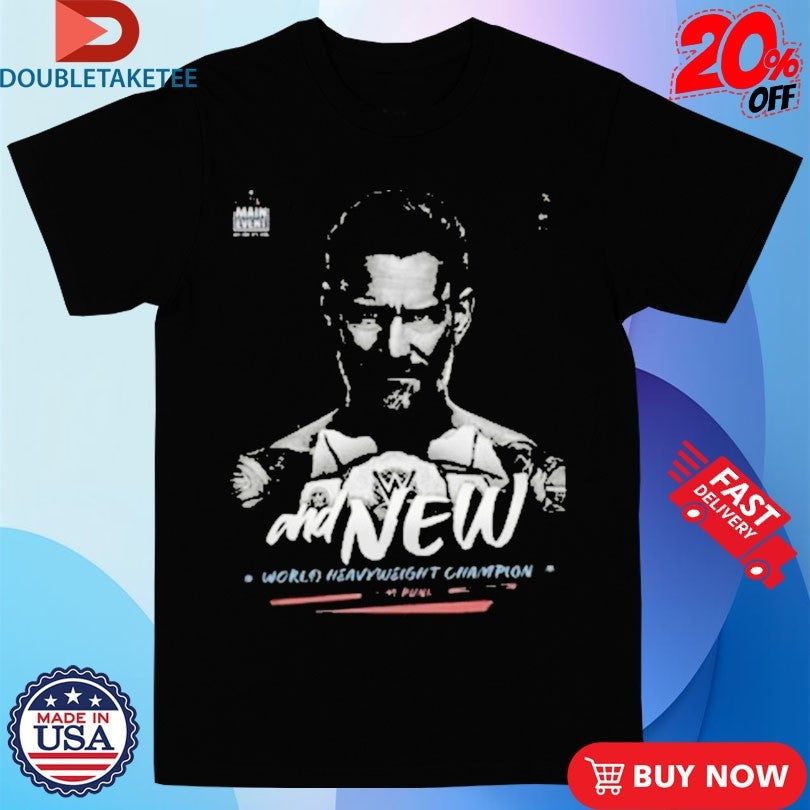 Official CM Punk ’25 And New World Heavyweight Champion Shirts