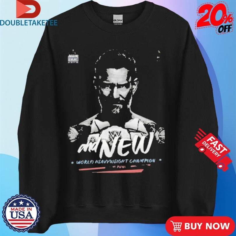 Official CM Punk ’25 And New World Heavyweight Champion Shirts