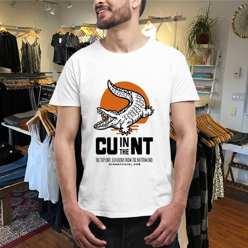 Official CU In The NT The Top End Different From The Bottom End Crocodile Gator Shirts