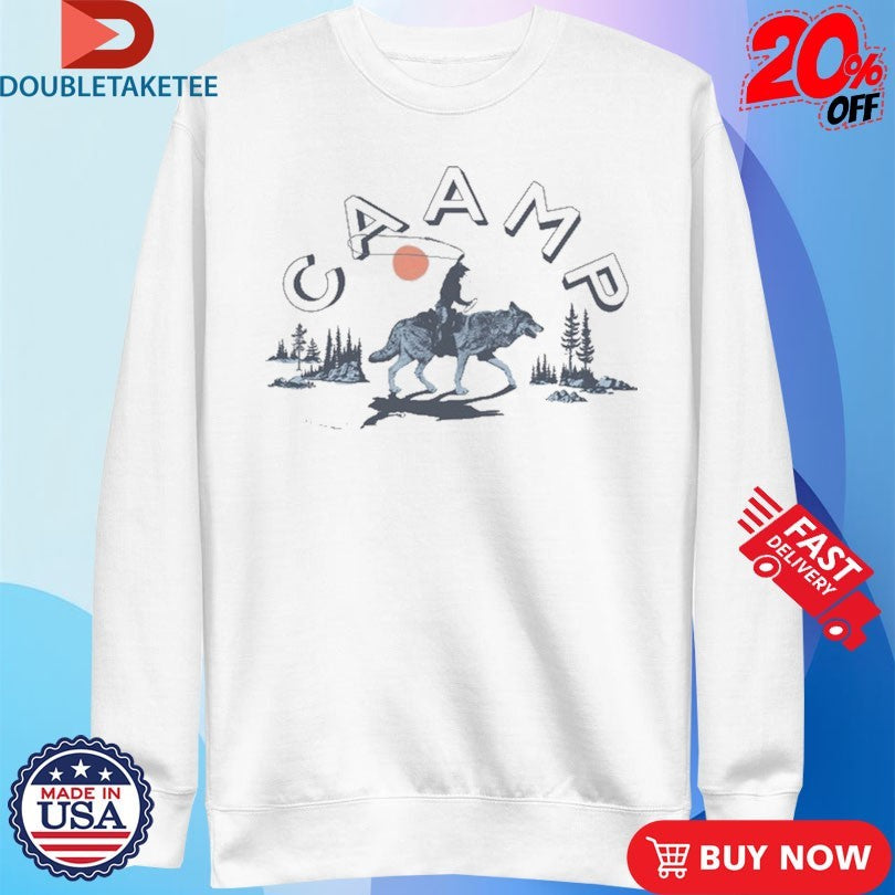Official Caamp Riding Wolf Shirts