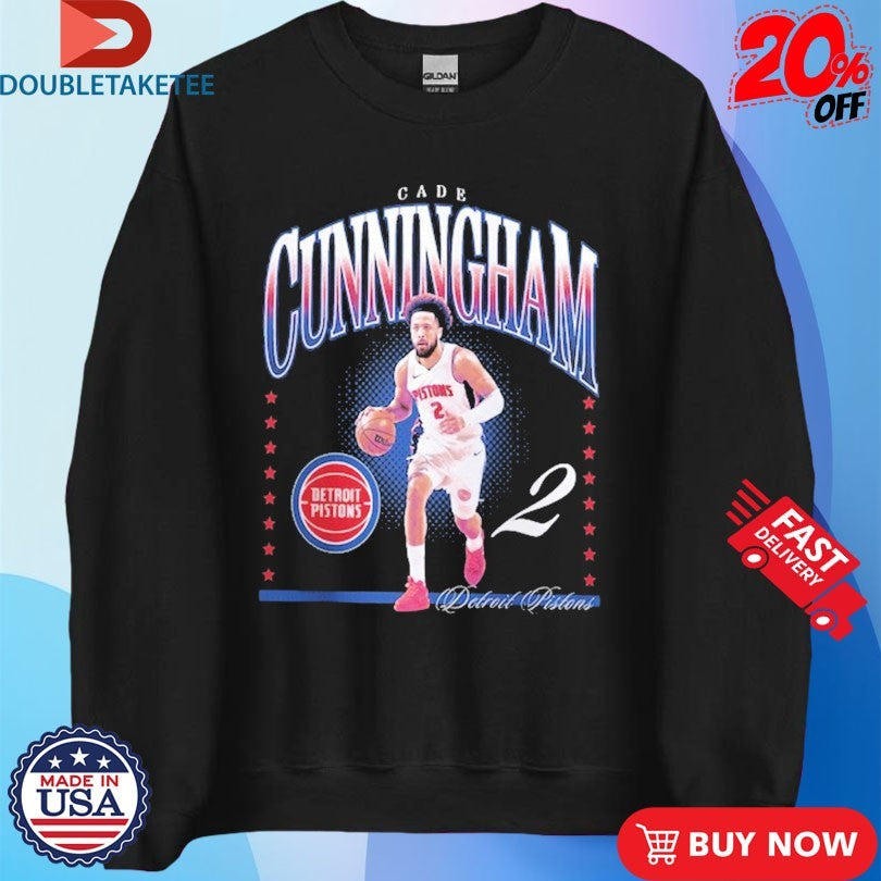 Official Cade Cunningham Detroit Pistons Hype Shirts
