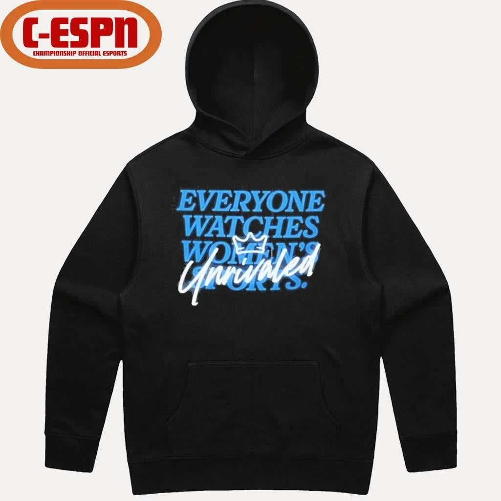 Official Caitlin Clark Everyone Watch Womens Sports Unrivaled T-Shirt