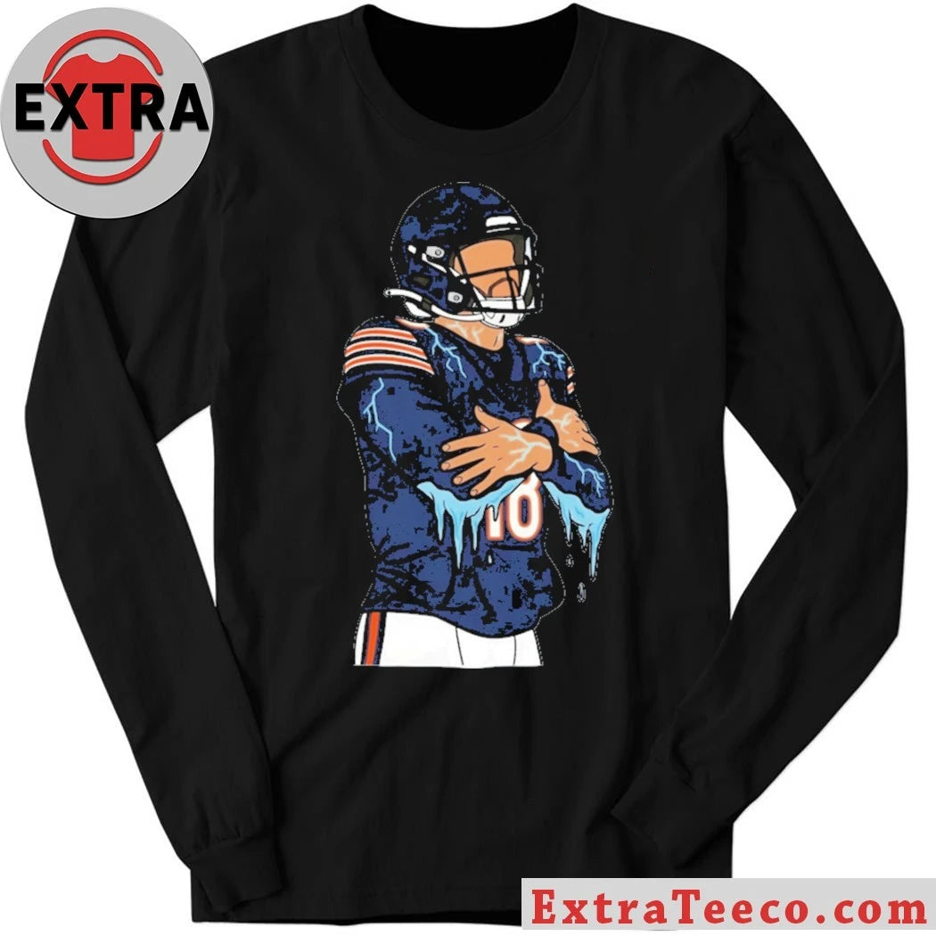 Official Caleb Williams Iceman Chicago Football Cold #18 Fan Shirt