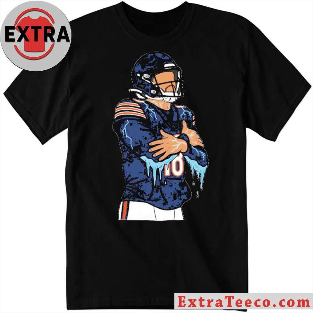 Official Caleb Williams Iceman Chicago Football Cold #18 Fan Shirt