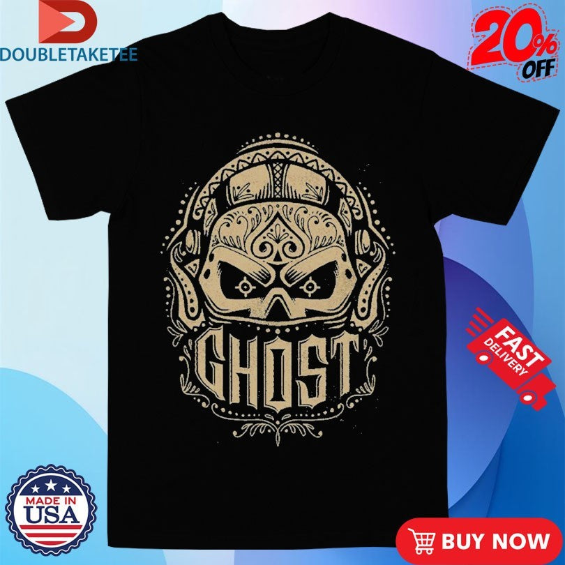 Official Call Of Duty Ghost Crâne Mask Shirts