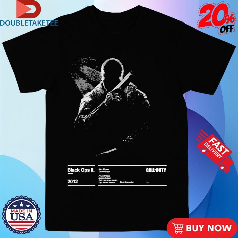 Official Call of Duty Black Ops II 2012 Shirts